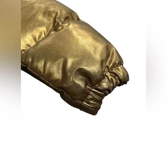 The North Face Kids' 1996 Retro Nuptse Jacket in metallic copper. Size: Kids 7/8 - Picture 5 of 6